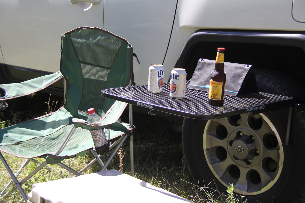Medium Steel Camping Tire Table