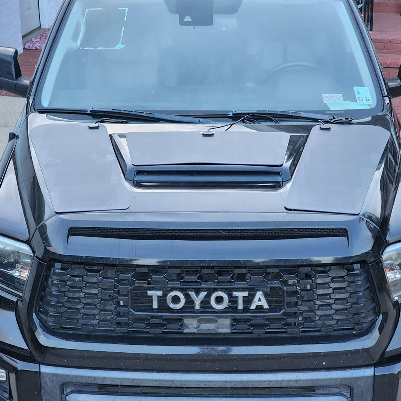 Toyota Tundra TRD Pro with Scoop 2nd Gen (2014-2021) Lensun 90W Hood Solar Panel