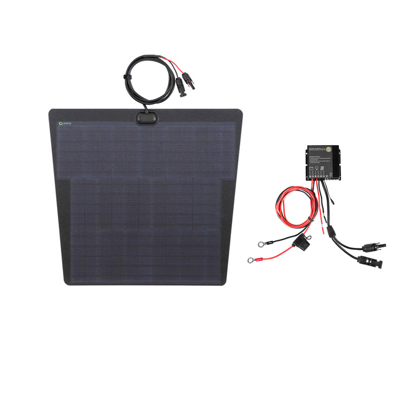 Toyota 4Runner 2nd Gen(1989-1995) Lensun 45W Hood Flexible Solar Panel