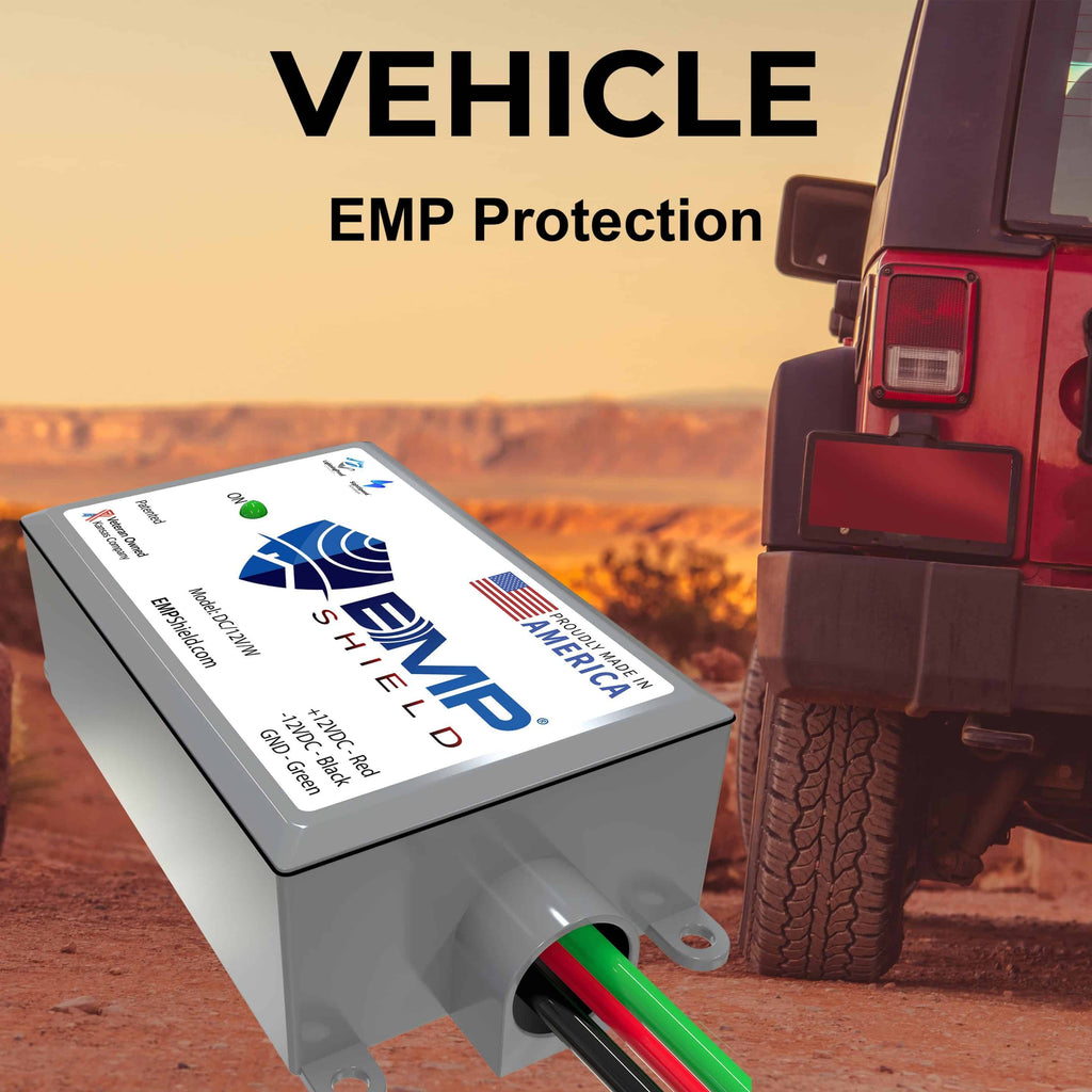 EMP Shield — Vehicle EMP & Lightning Protection (DC-12V-W)