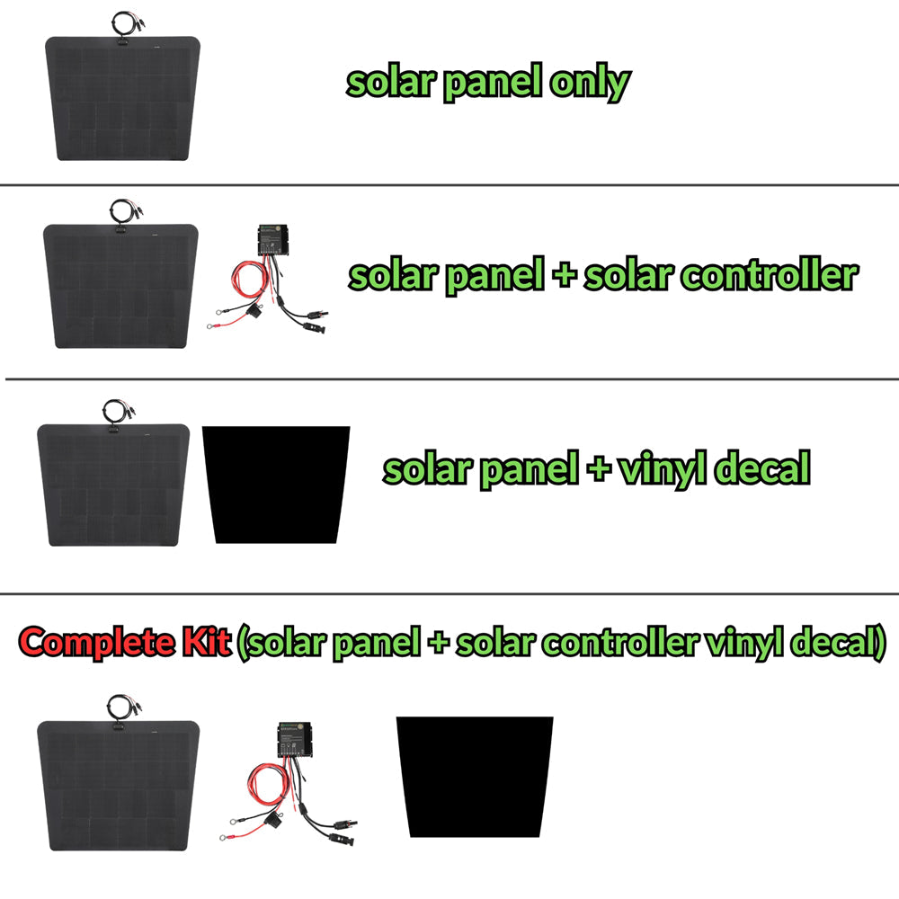 Ford Ranger 2nd Gen PJ/PK (2006–2011) Lensun 90W Bonnet Solar Panel