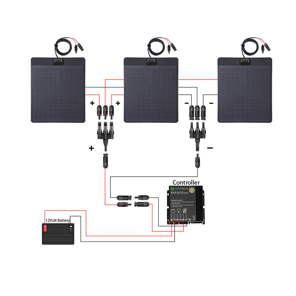 Chevrolet Silverado 1500 ZR2 (2022-2025) Lensun 45W Hood Solar Panel