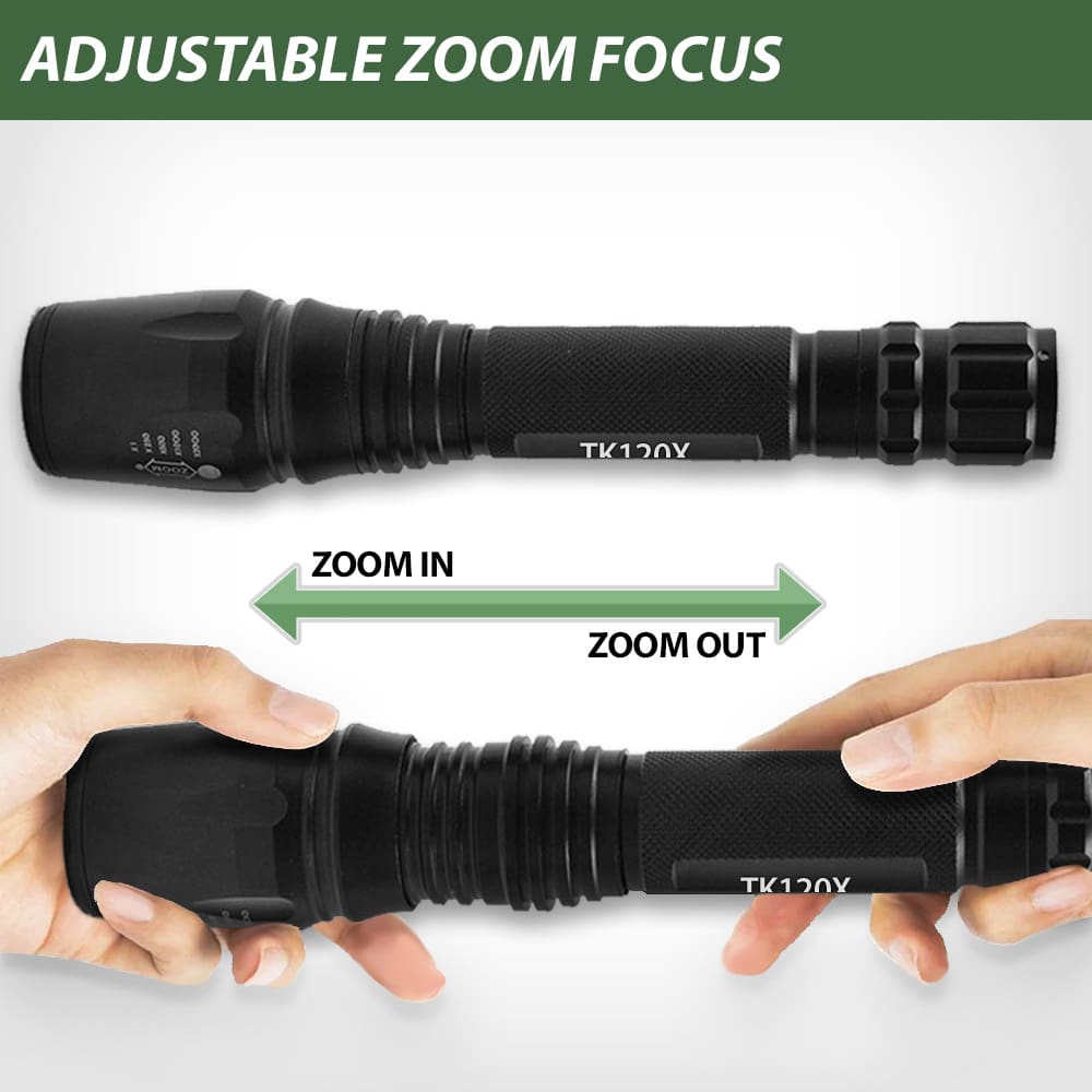 TK120X LED Flashlight Kit